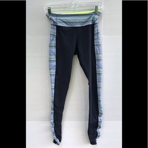 Lululemon Color-block Patterned Leggings Size 6